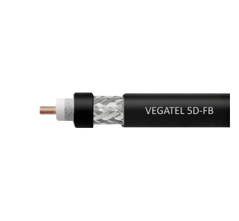 Кабель коаксиальный VEGATEL 5D-FB Cu (ГОСТ, черный)